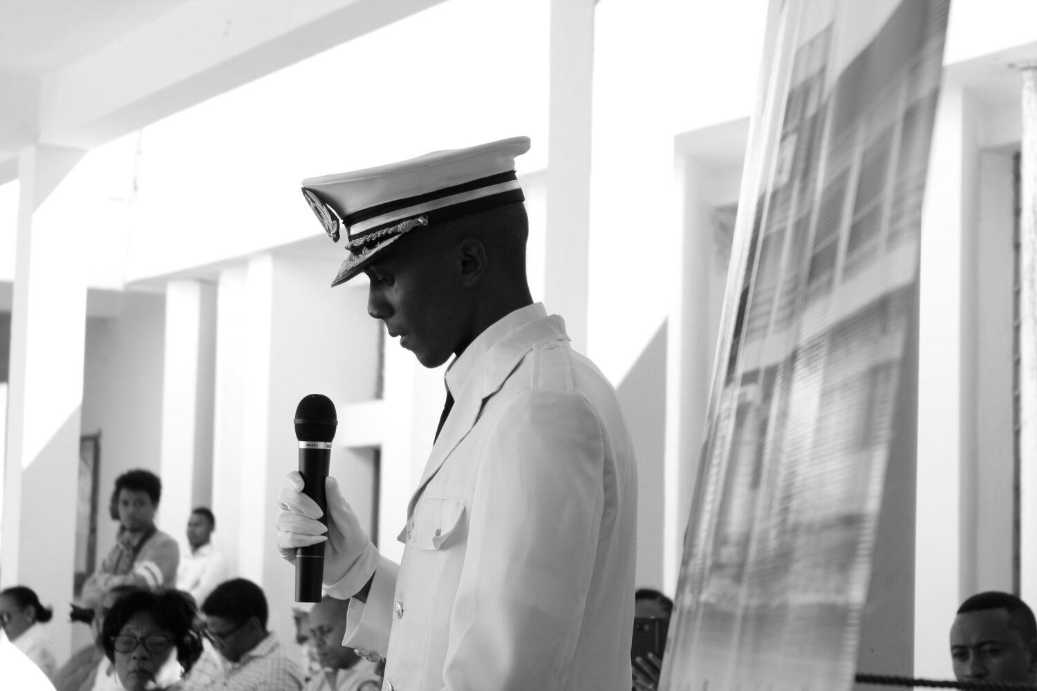 Officier de la marine formé à l'ENEM Mahajanga